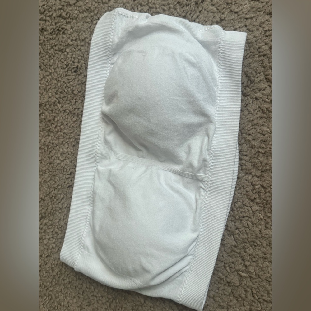 Aerie white strapless bra in a size M